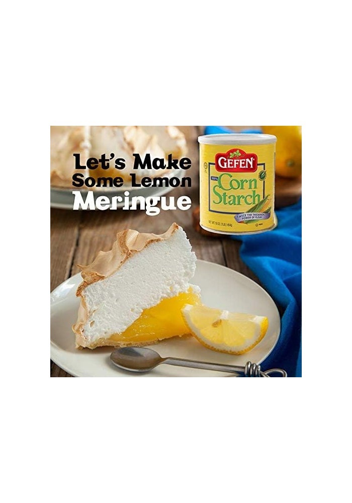 Gefen 100% Pure Corn Starch, Gluten Free, 16oz Resealable Canister (2 Pack, Total 2 Lbs) - Image 3